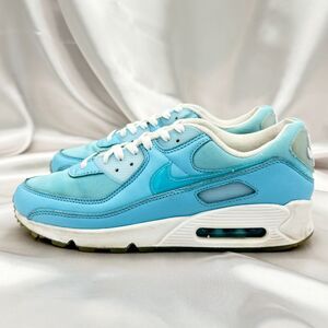 Nike Air Max 90 'Blue Chill' Men's Sz 8.5 Sneakers Shoes FD0734 442